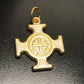 Catholically Crucifix St. Benedict  Medal - Cross Blessed By Pope Francis - Pendant - San Benito Hq