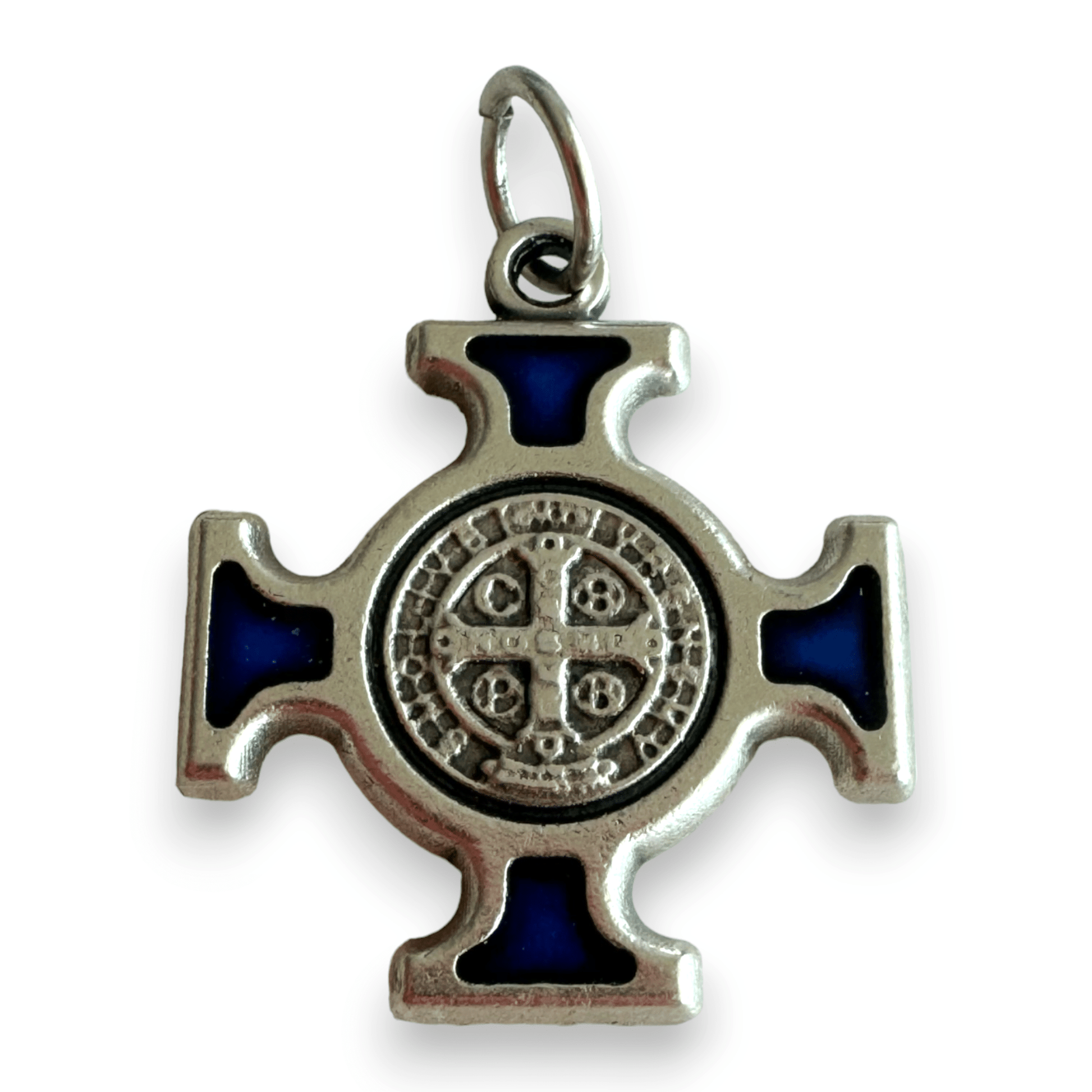 Catholically Crucifix St. Benedict  Medal - Cross Blessed By Pope Francis - Pendant - San Benito HQ