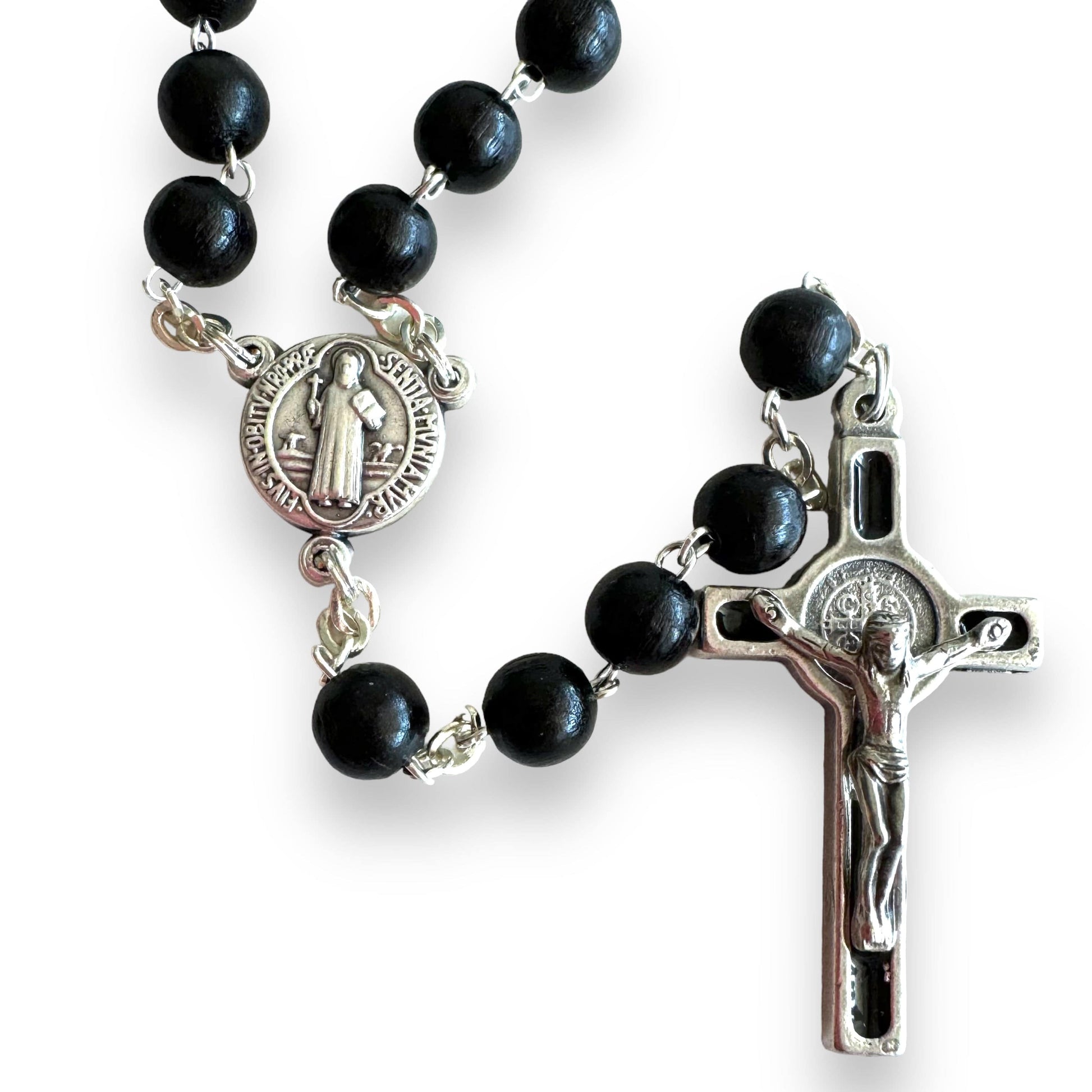 Catholically Rosaries St. Benedict Rosary - Exorcism - Blessed By Pope - Rosario De San Benito