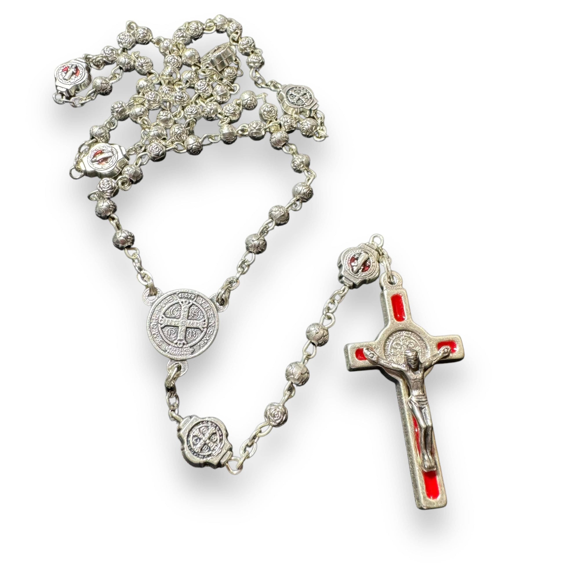 Catholically Rosaries St. Benedict - San Benito - Tiny Military Rosary Blessed By Pope