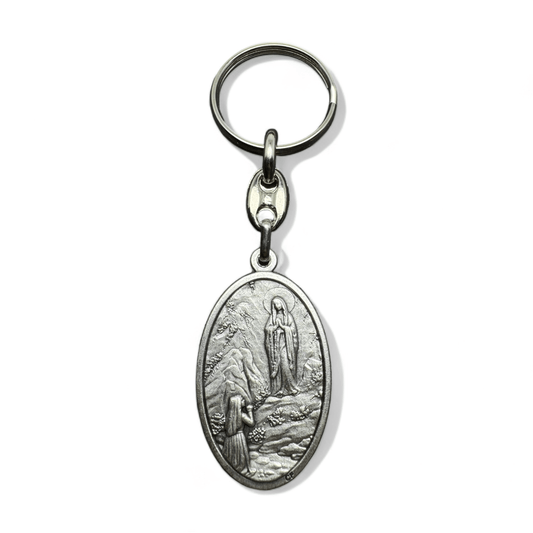 Catholically Keyring St. Christopher Catholic Key Ring Keychain Keyring