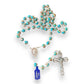 Catholically Rosaries St Father Pio Blessed Rosary with encased Relic of Padre Pio