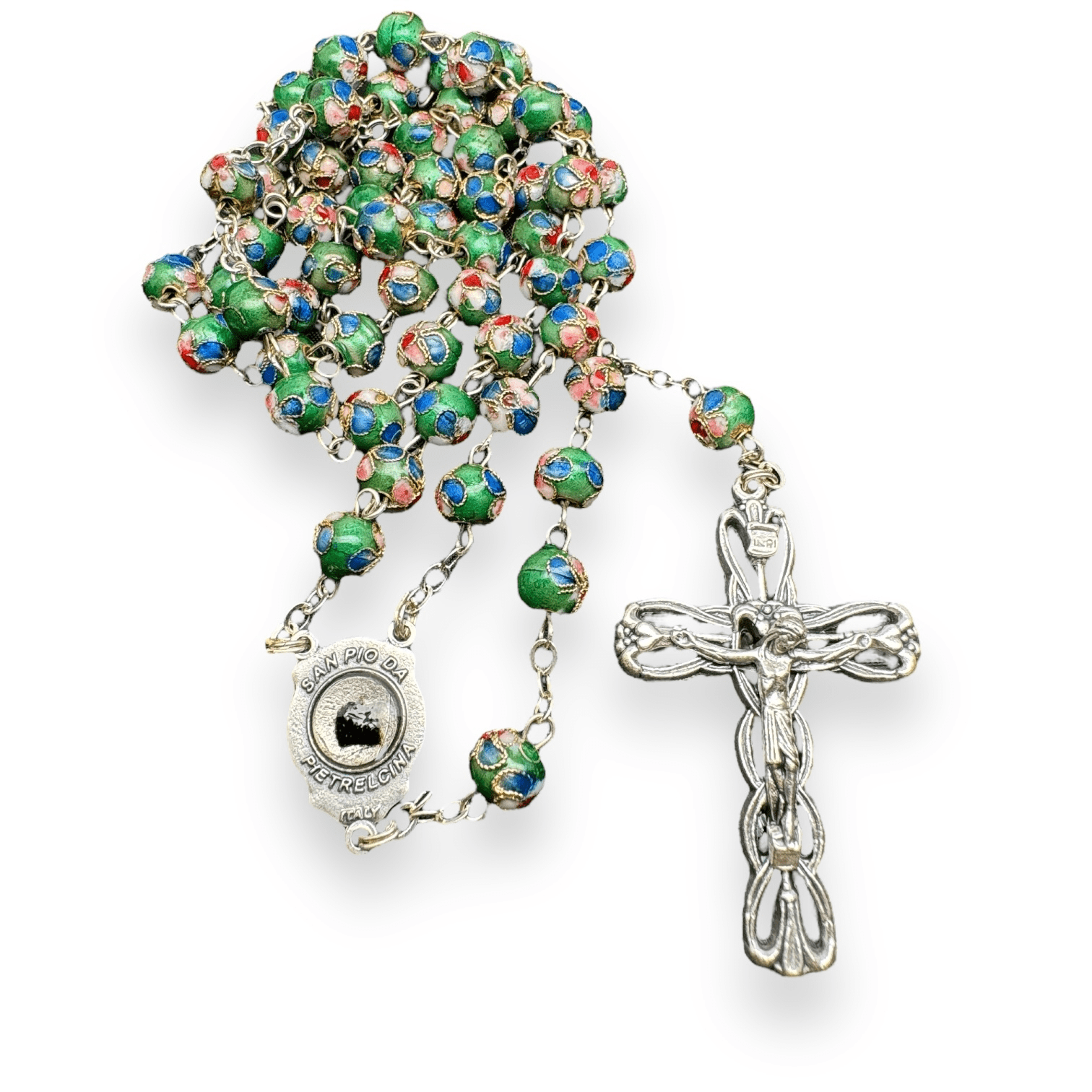 Catholically Rosaries St Father Pio Rosary Blessed By Pope with 2nd Class Relic