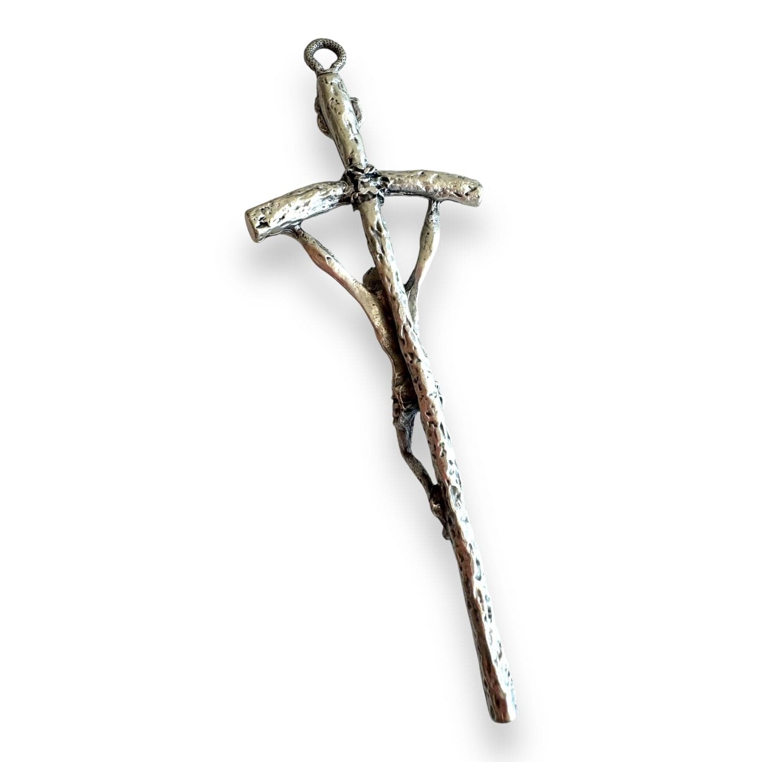 Catholically Cross St. John Paul II - St. JPII Cross Wall Crucifix -Blessed By Pope