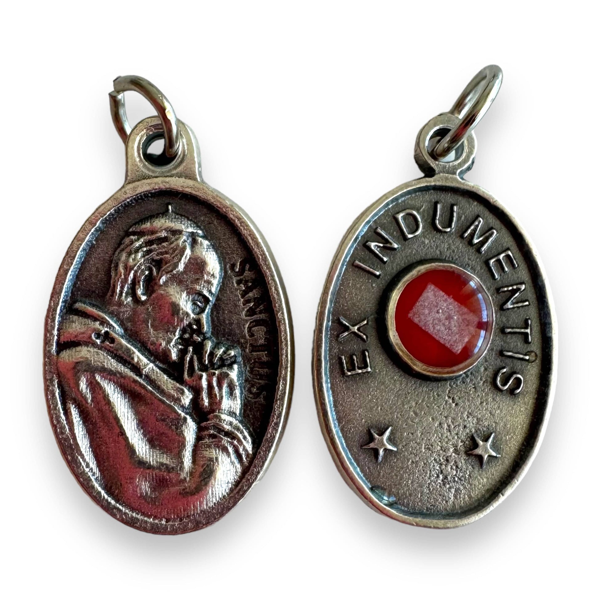 Catholically Patron Saint Medal St. JPII John Paul II Relic Medal - Catholic Charm - Ex-Indumentis