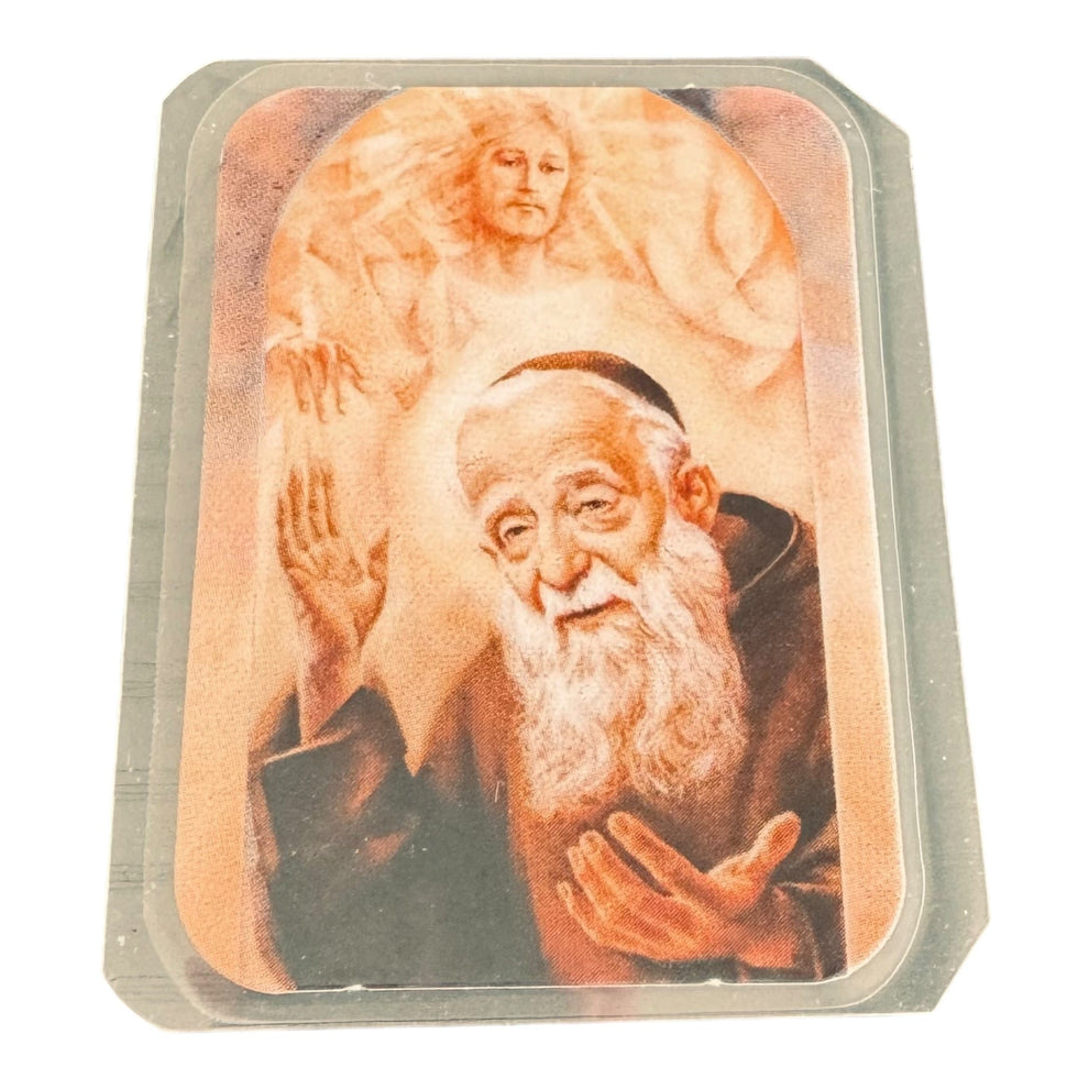 St. Leopold Mandic Holy Card wit relic ex-indumentis – Catholically