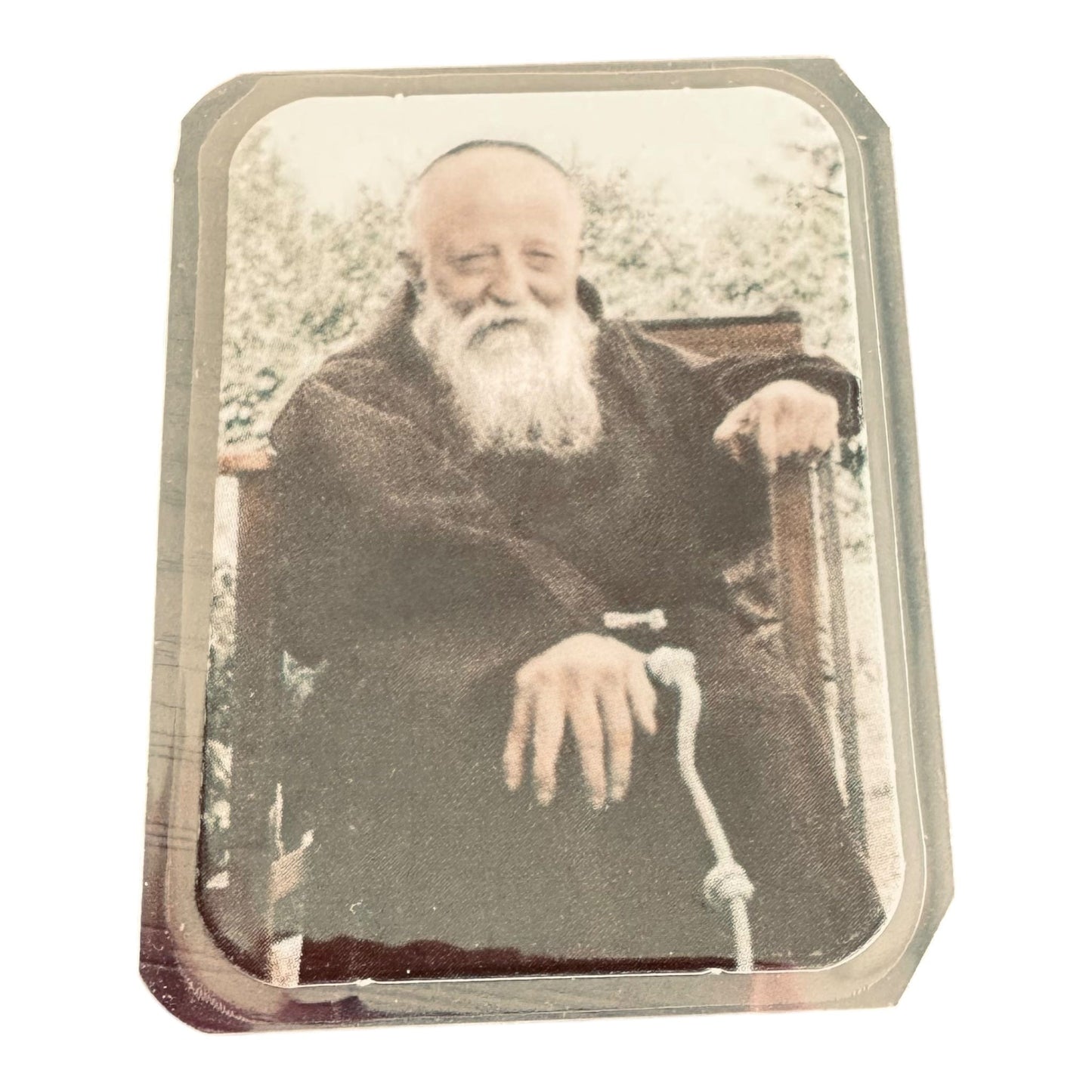 Catholically Holy Card St. Leopold Mandic Holy Card w/ Relic  Leopoldo Of Castelnuovo  Bogdan Ivan