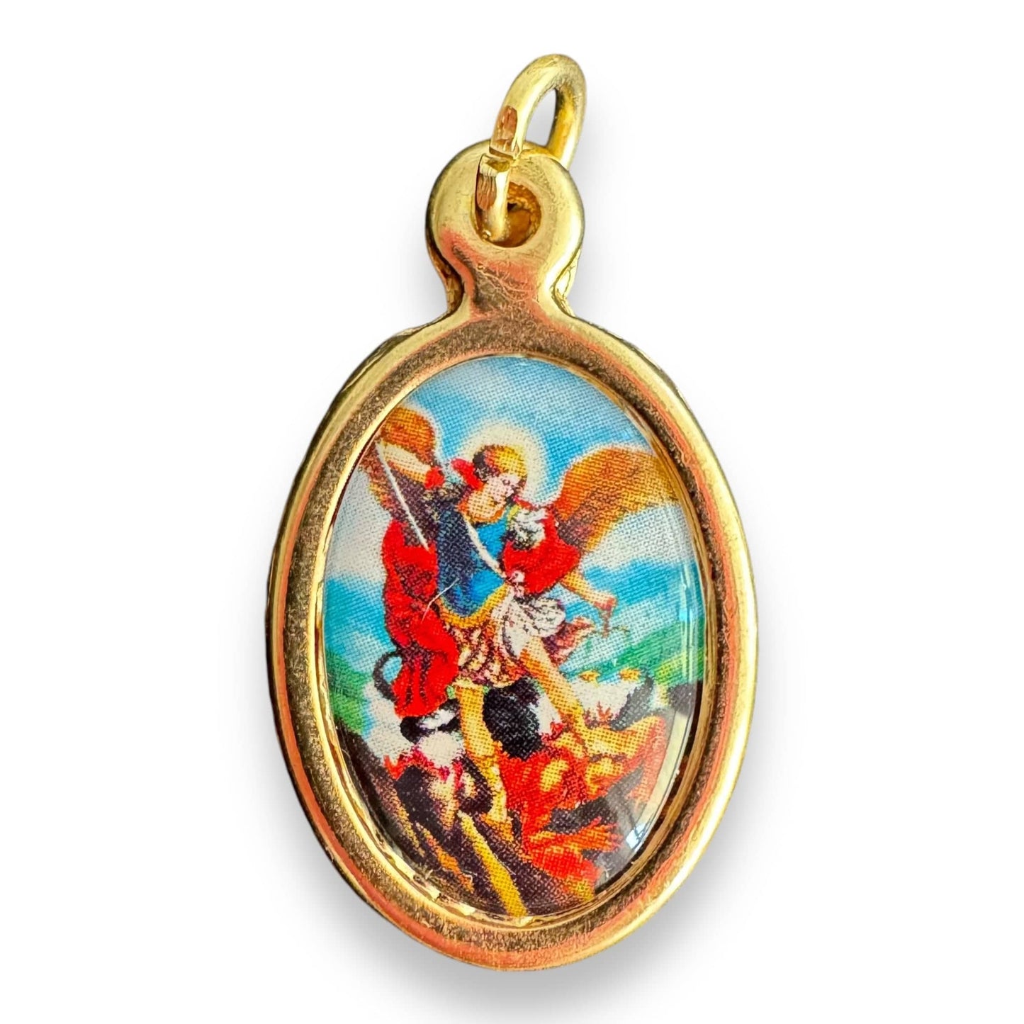 Catholically Medal St. Michael Archangel  Medal Charm Blessed By Pope Francis