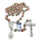 Catholically Rosaries St. Padre Pio Relic Pink Cloisonne Rosary  - Blessed By Pope Francis