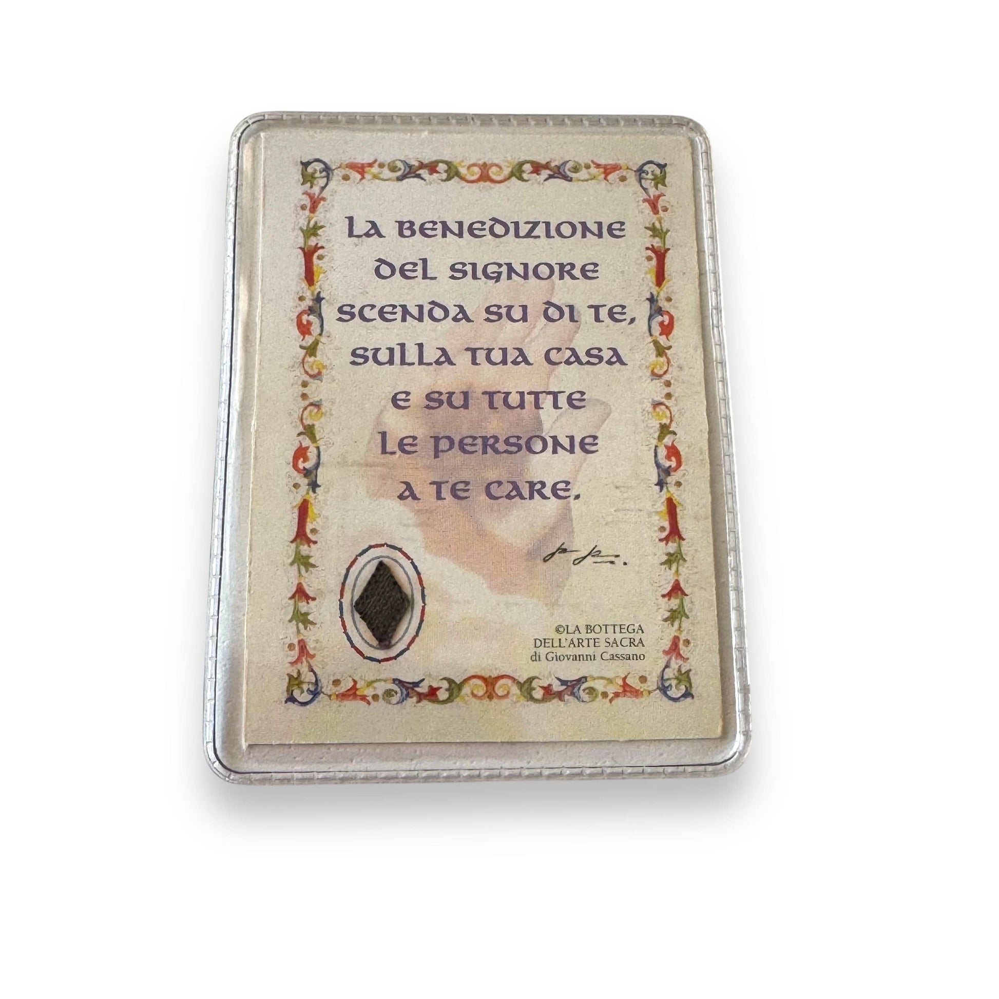 Catholically Holy Card St. Padre Pio Vintage Holy Card - Relic Of St. Father Pio Of Pietrelecina