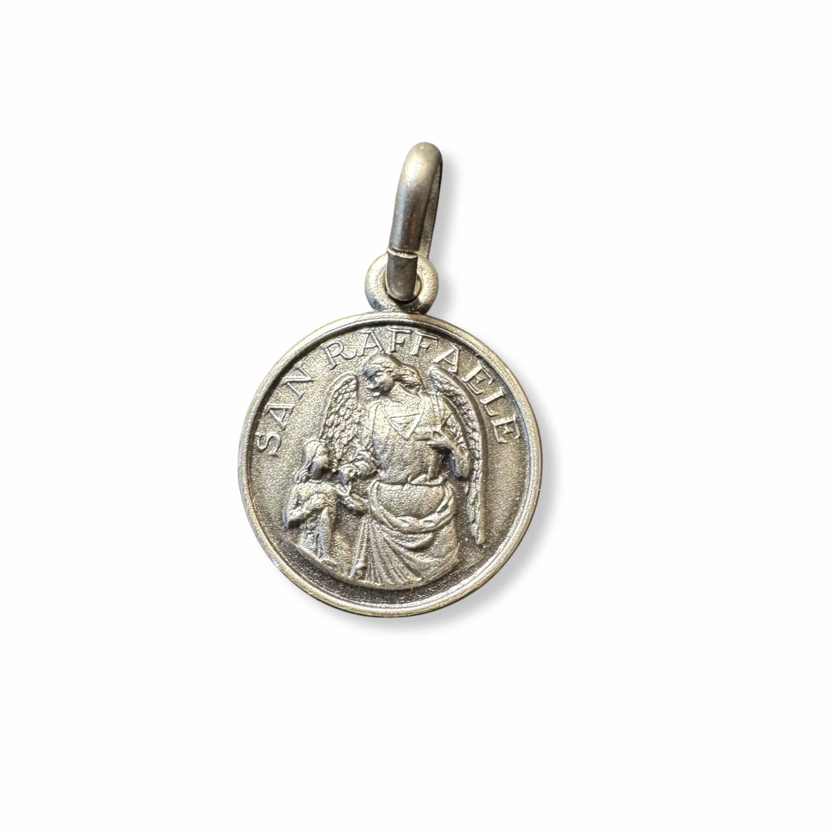 St.Raphael Archangel Medal - 925 Sterling Silver - Catholic Gifts ...