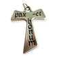 Catholically Crucifix Tau Cross Blessed By Pope Pax Et Bonum Franciscan Crucifix Parts