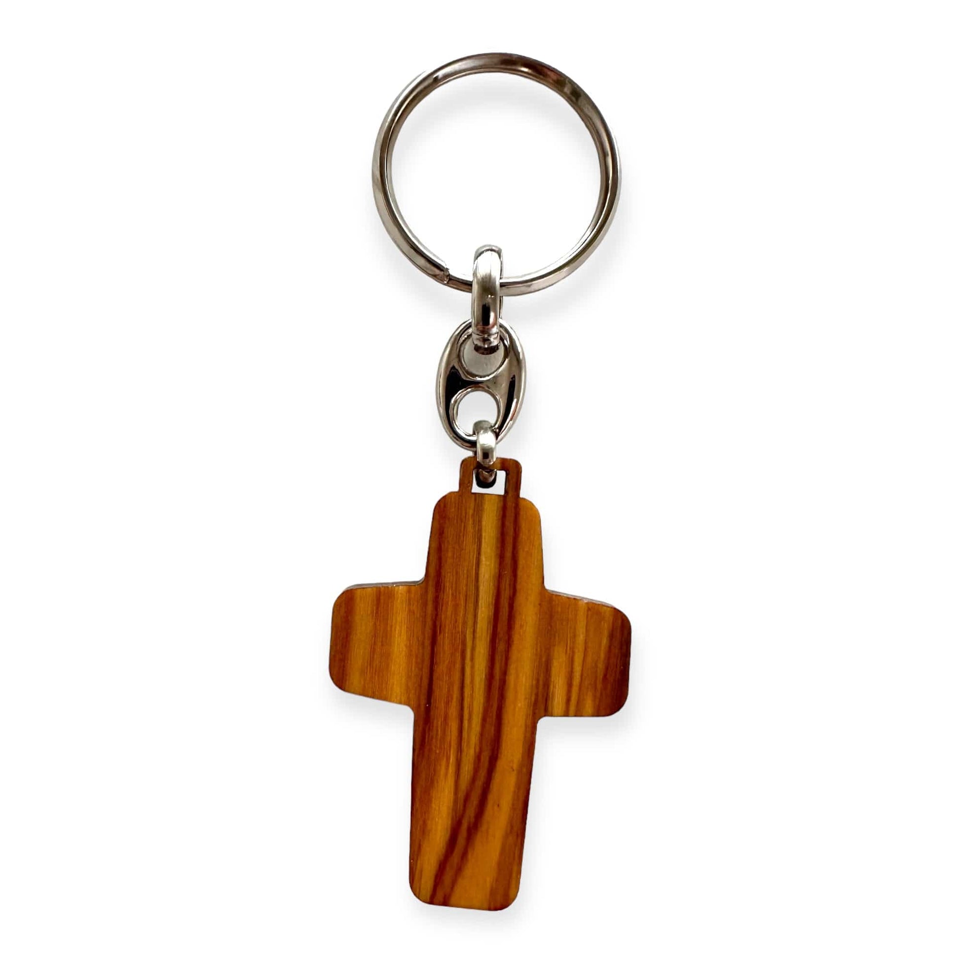 Catholically Keyring Vedele - Key Ring Pope Francis Pectoral Cross - Crucifix - Blessed By Pope