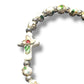 Catholically Bracelet White Elastic Stretch Bracelet - Cloisonne - Blessed By Pope - Catholic