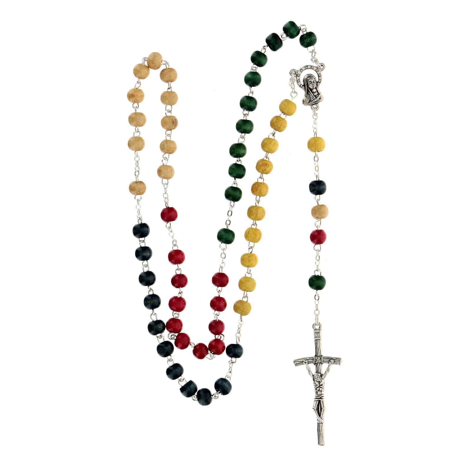 Catholically Rosaries World Mission Catholic - Missionary Wooden Rosary Beads - Blessed By Pope