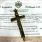 1st class reliquary w/ relic of 5 Passionists Saints Vatican crucifix / cross - Catholically