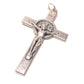 2" St. Benedict Crucifix - Exorcism - Cross - Blessed - Medalla De San Benito-Catholically