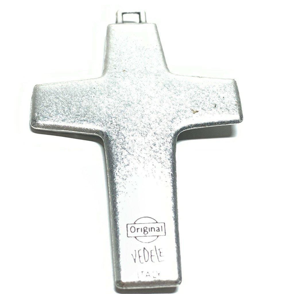 Pope Francis 3 Pectoral CROSS Crucifix Blessed by Pope - Catholically