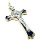 3 Saint St. Benedict BLACK Crucifix - Exorcism - Cross - Blessed by Pope - Catholically