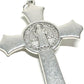 3" St. Benedict Crucifix - Exorcism - Cross - Blessed -Medalla San Benito-Catholically