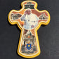 5" 1/2 Pope Francis Basilicas Of Rome Wall Crucifix -Cross -Blessed By Pope-Catholically