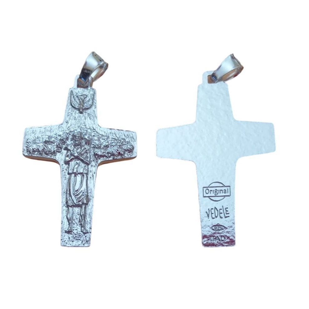 925 Sterling Silver - Pope Francis Pectoral Cross by Vedele - Crucifix ...