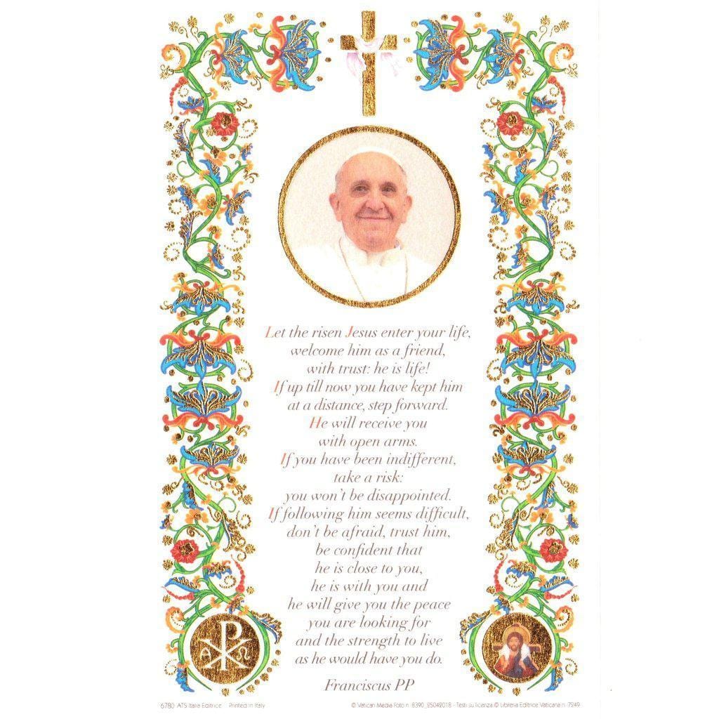 Aurora Borealis Franciscan Rosary Blessed Pope W/ St. Francis Asissi Relic-Catholically