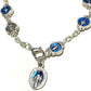 B.V. Mary Miraculous Medal Bracelet - Medal - Religious Charm - Blessed by Pope - Catholically