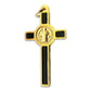 Black Cross St. Benedict - Tiny Pendant - Rosary Parts - Crucifix-Catholically