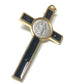 BLACK Saint St. Benedict 3 Crucifix - Exorcism Cross - Blessed by Pope - Catholically