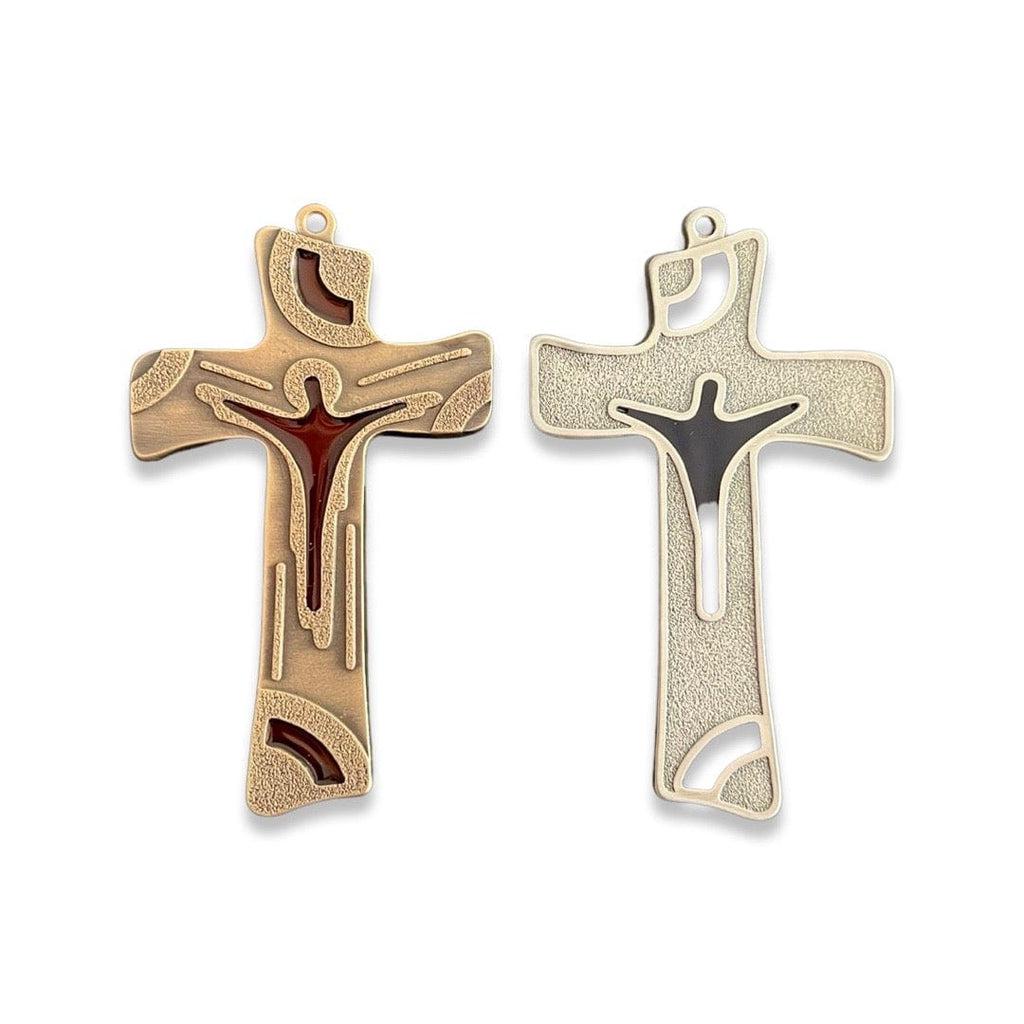 Catholically Cross Blessed By Pope Francis - 5" Cross - Crucifix - Pectoral Cross