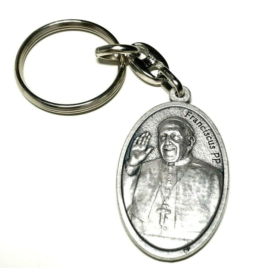 Blessed by Pope - Nice Pope Francis Key ring - Key chain St. Peter's Square - Catholically