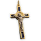 Catholically St Benedict Cross Blue Cross St. Benedict - Tiny Pendant - Rosary Parts - Crucifix
