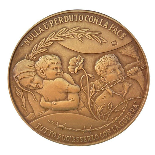 Bronze Annual Papal Medal - Year 6 - 2018 Pope Francis Pontificate Mint-Catholically