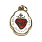 Catholic heart of Jesus - Medal - Pendant - Charm- Blessed by Pope - Catholically