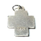 Chi Rho - Cross Blessed by Pope Francis - medal pendant charm - Catholically