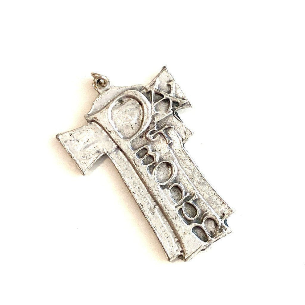Franciscan Cross Charm Crucifix St.Francis Of Assisi Medal Pendant