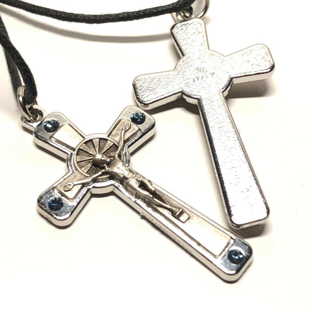 Cross - Crucifix - Blessed by Pope - Confirmation - Pendant - Communion gift - Catholically