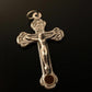 CROSS / CRUCIFIX ROMAN CATACOMB SOIL RELIC RELIQUARY  Ground from Catacombs - Catholically