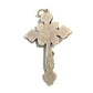 Cross Crucifix -Rosary Parts -Pendant Blessed By Pope Francis-Catholically