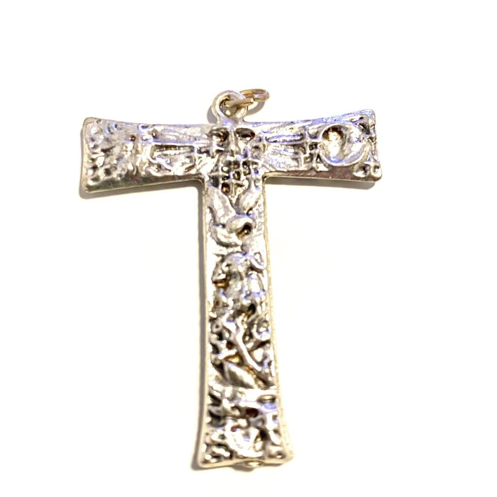 Crucifix - Franciscan Cross - St.Francis Of Assisi - Medal - Pendant - Tau-Catholically