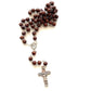 Dedicated to Pope Francis - Blessed Wooden Rosary - Good Pastor cross-Catholically
