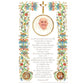 Dedicated to Pope Francis - Tiny Golden rosary w/ case - Blessed by Pope-Catholically