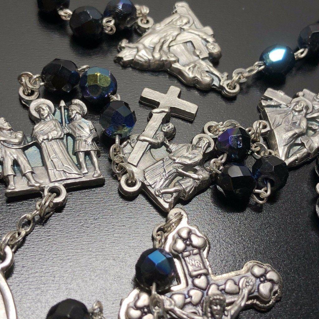 Easter Rosary Stations Of The Cross Sparkling Via Crucis -Blessed-Catholically