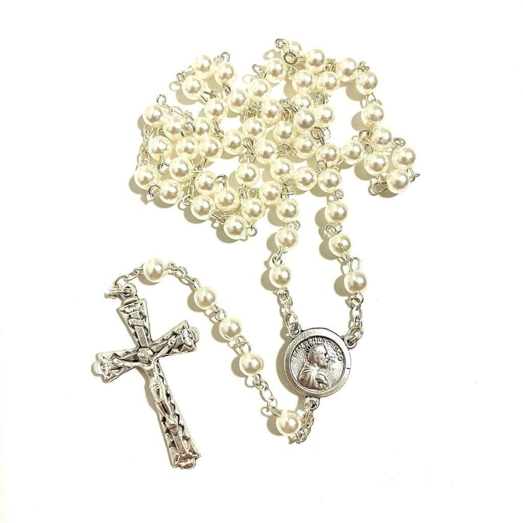 Franciscan Rosary Blessed By Pope Francis St. Francis Assisi Relic-Catholically
