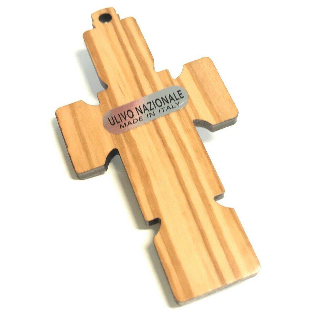 High Quality 3 1/2 Olive Wood Crucifix  - Pectoral Cross - wooden cross - Catholically
