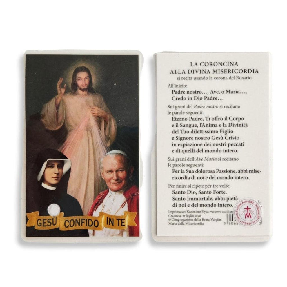 Relic St. Faustina Kowalska Vestment Ex-Indumentis | Holy Card ...