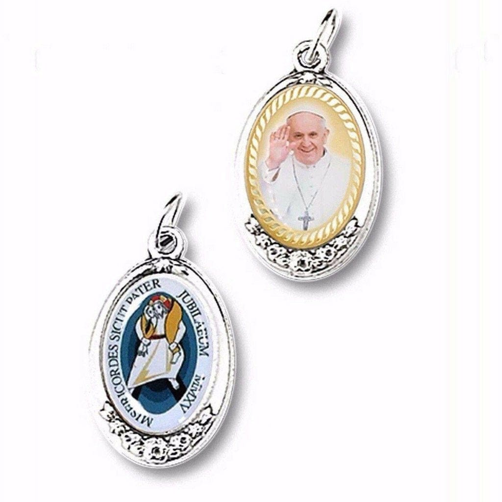 Holy Year Of Mercy - Jubilee Medal Charm Blessed By Pope Francis-Catholically