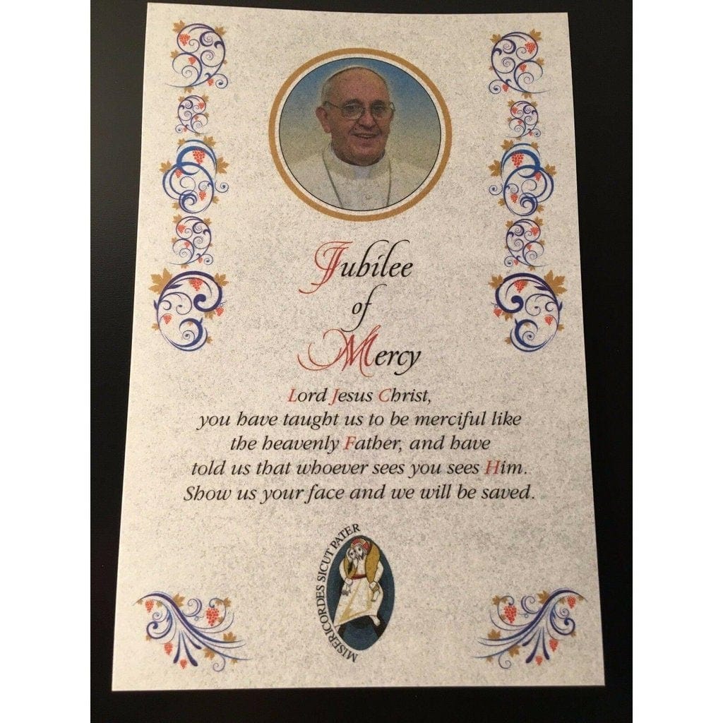 Holy Year of Mercy - Jubilee medal charm blessed by Pope Francis - Catholically