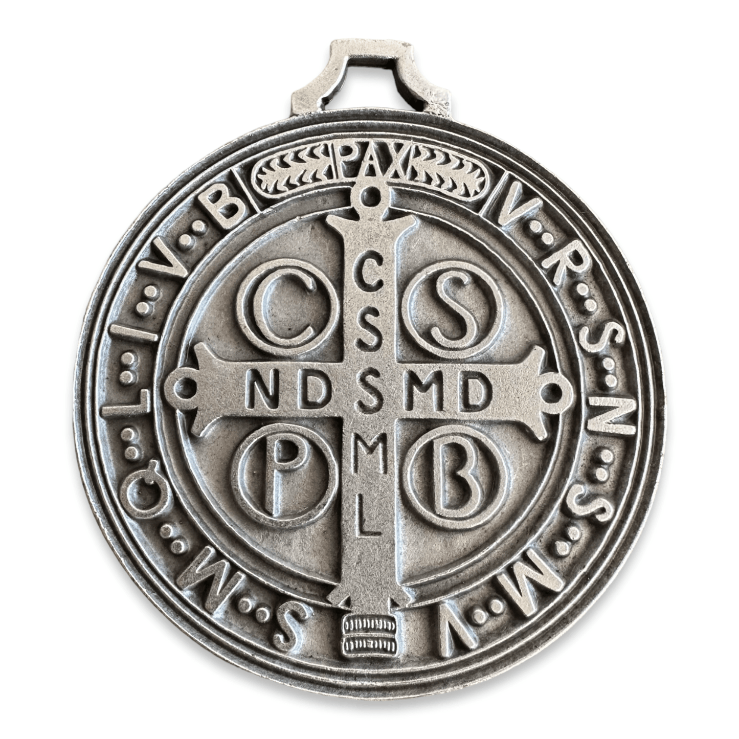 Large 2 St. Benedict medals blessed Traditional Rite by a priest -- you  pay for shipping costs & materials only